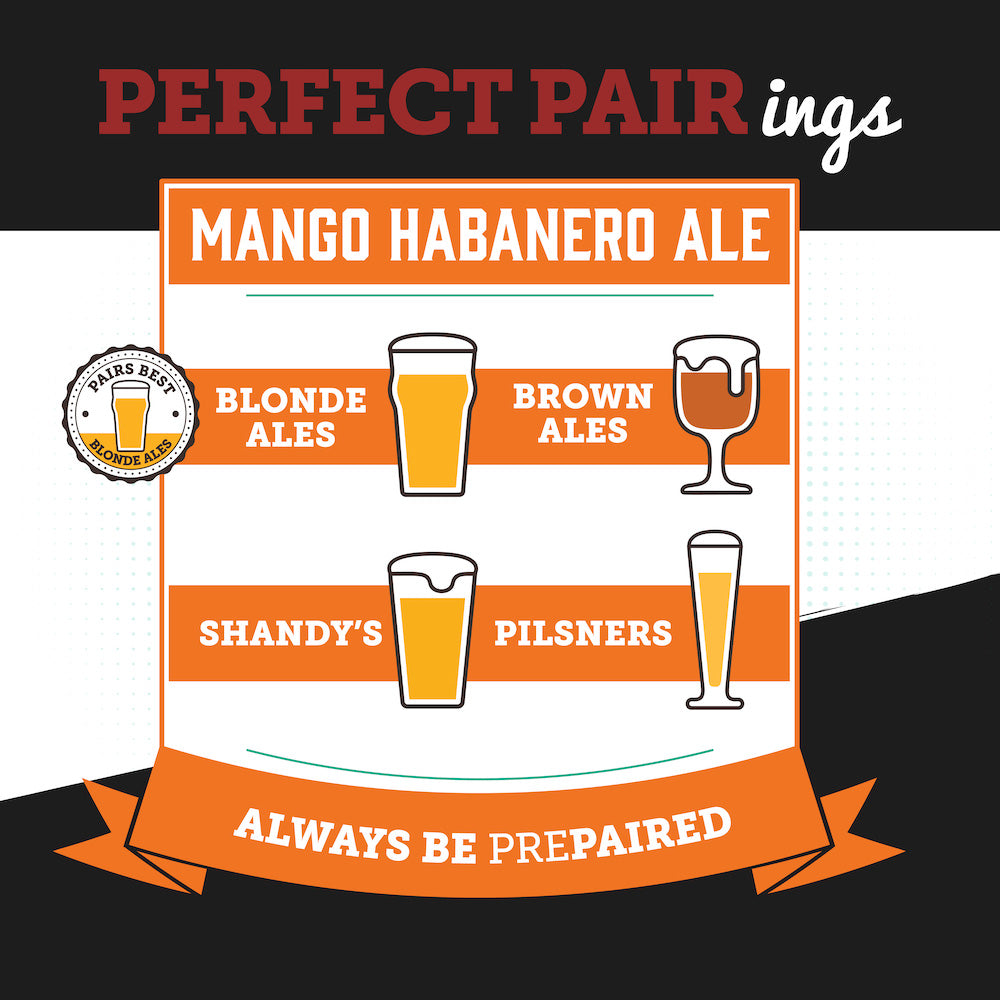 Mango Habanero Ale - 8oz "Growler Bag"